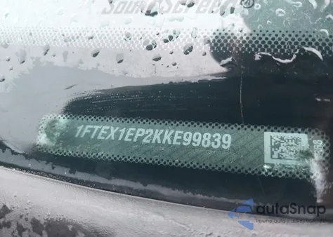 2019 Ford F-150 Xlt из США, поврежденный, VIN 1FTEX1EP2KKE99839